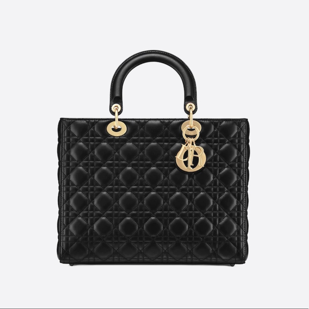 AUTHENTIC LARGE LADY DIOR BAG